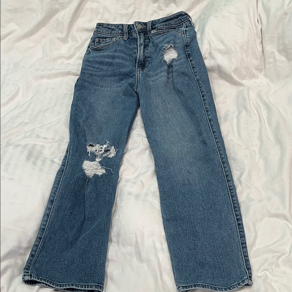Hollister Ultra High-Rise Vintage Blue Jeans-Excellent condition